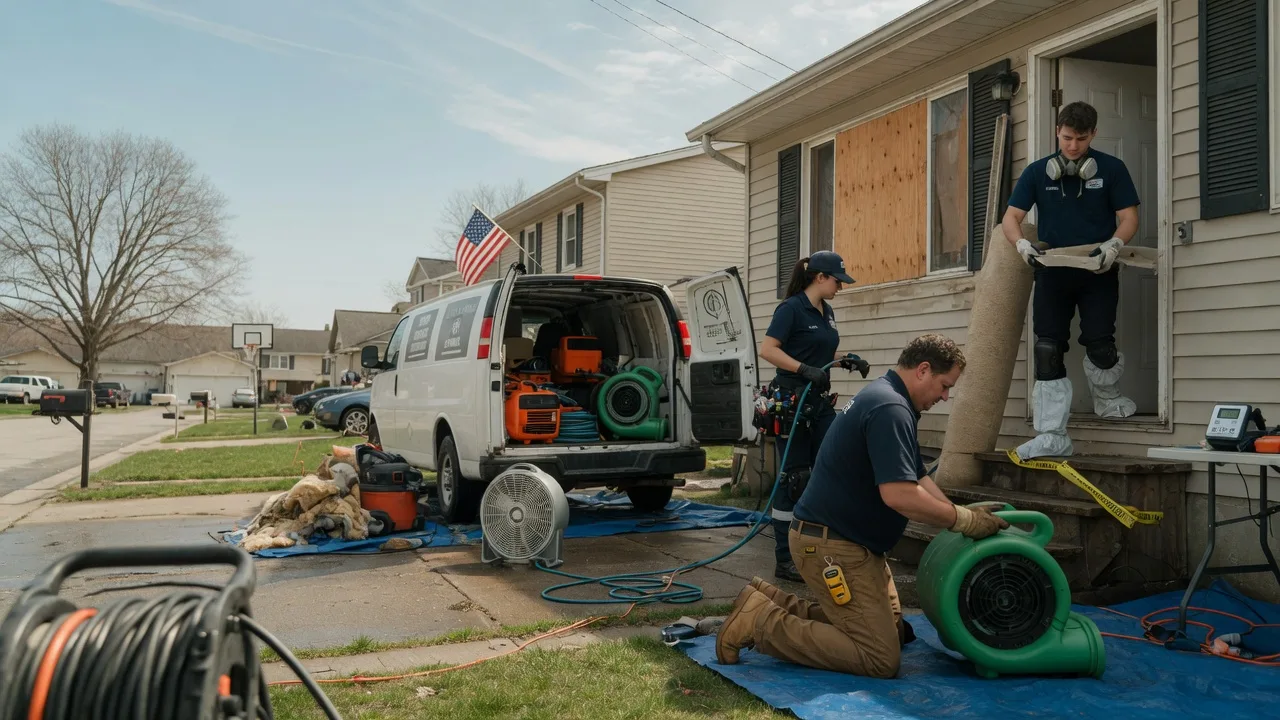 Water Damage Restoration in Culloden, WV near me